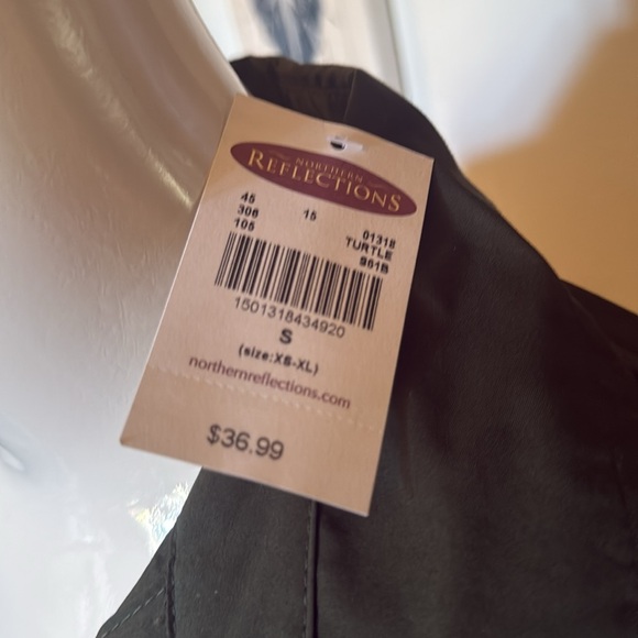 NWT northern reflections size small Olive Green Women's Button-Up Top - Picture 5 of 6